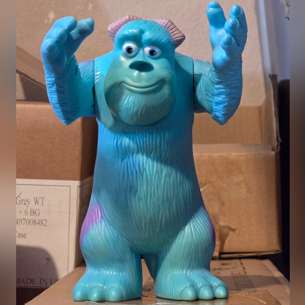 Sulley 2001 Monsters Inc Disney Pixar McDonald's Action Figure 5-inch